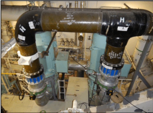 Kwang Sung Open Loop scrubber seawater pumps installed