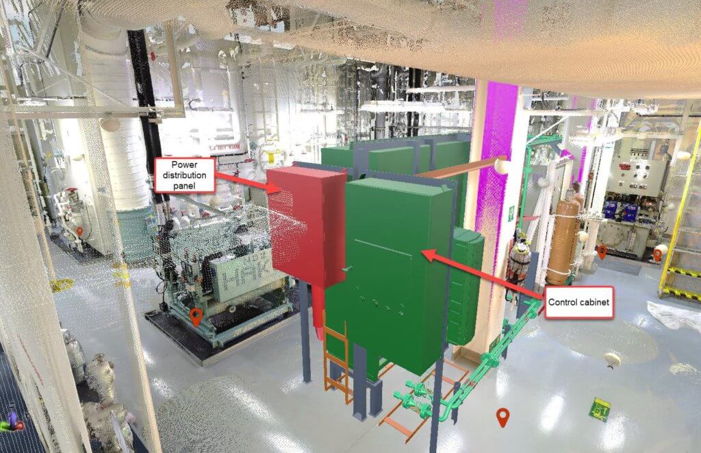 Design of power distribution and control panel for Alfa Laval BWT system