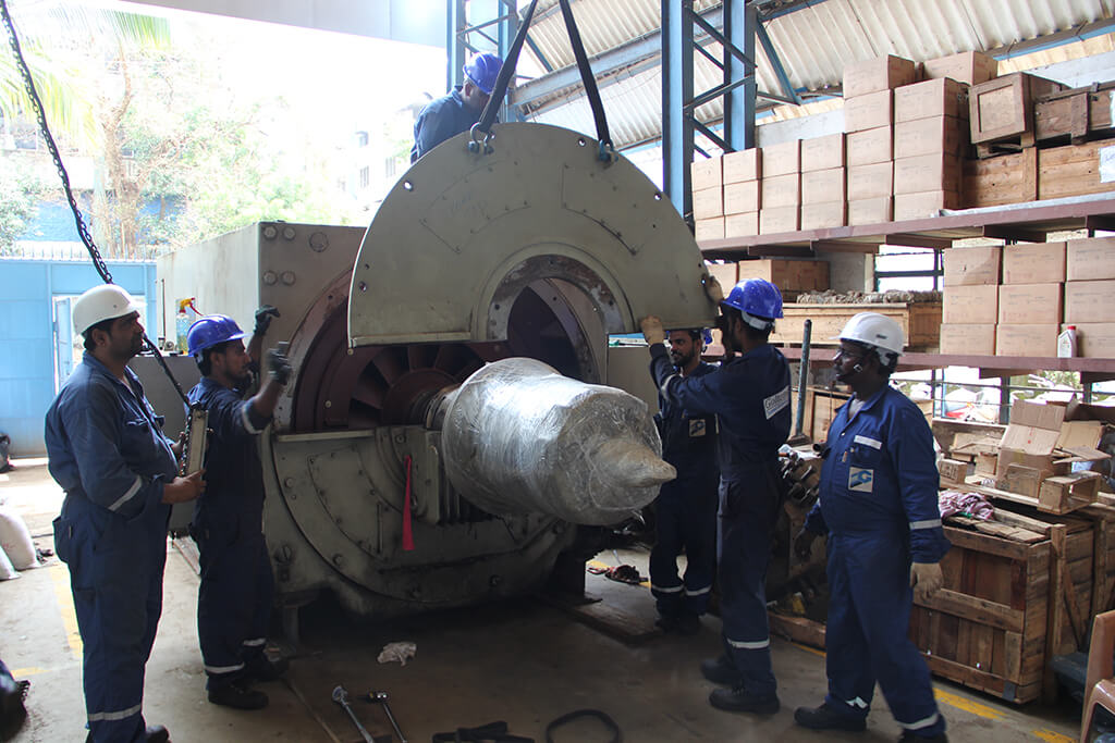 Steam turbine overhaul, turbine repair, Steam turbine repair, Turbine Services, Turbine repair India