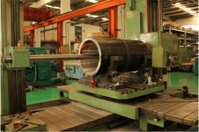 Goltens performing horizontal boring of stern tube