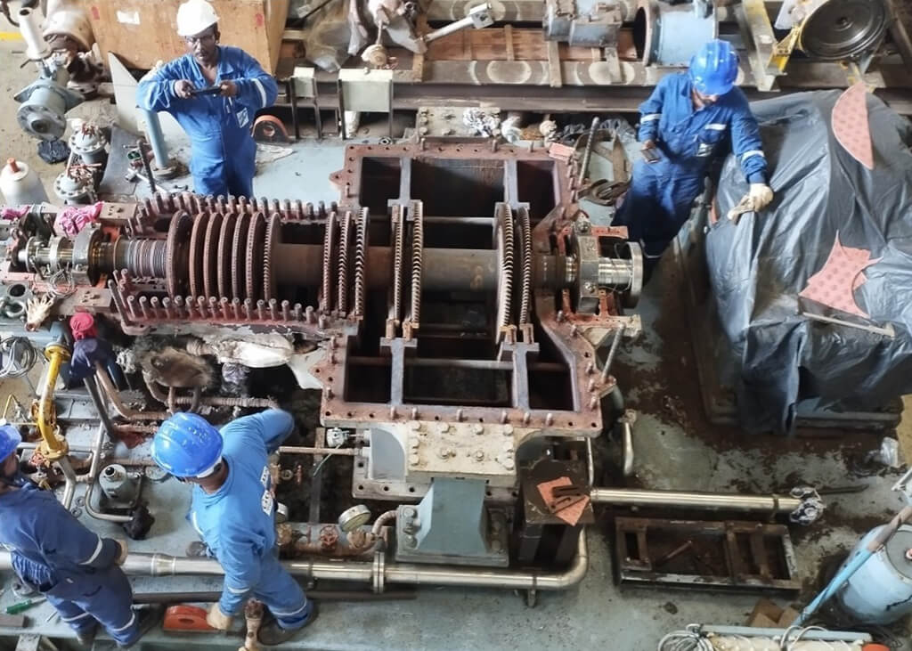 Steam turbine overhaul, turbine repair, Steam turbine repair, Turbine Services, Turbine repair India