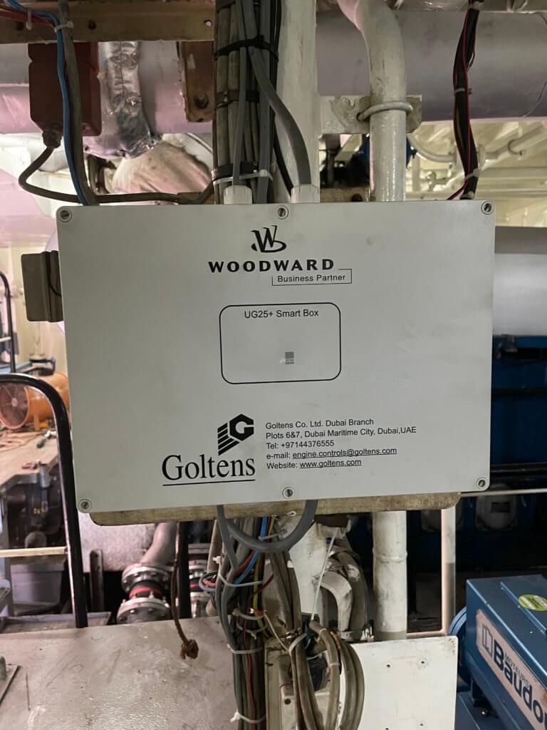 Goltens’ plug and play Smart Box solution for Woodward UG* and 3161 upgrades
