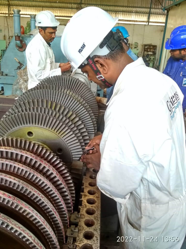 Steam turbine overhaul, turbine repair, Steam turbine repair, Turbine Services, Turbine repair India