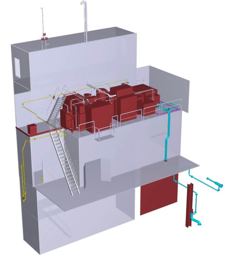 3D Model of NK-O3 Blue Ballast System retrofit