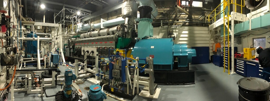 Emergency Backup Diesel installed at Nuclear power plant - Goltens