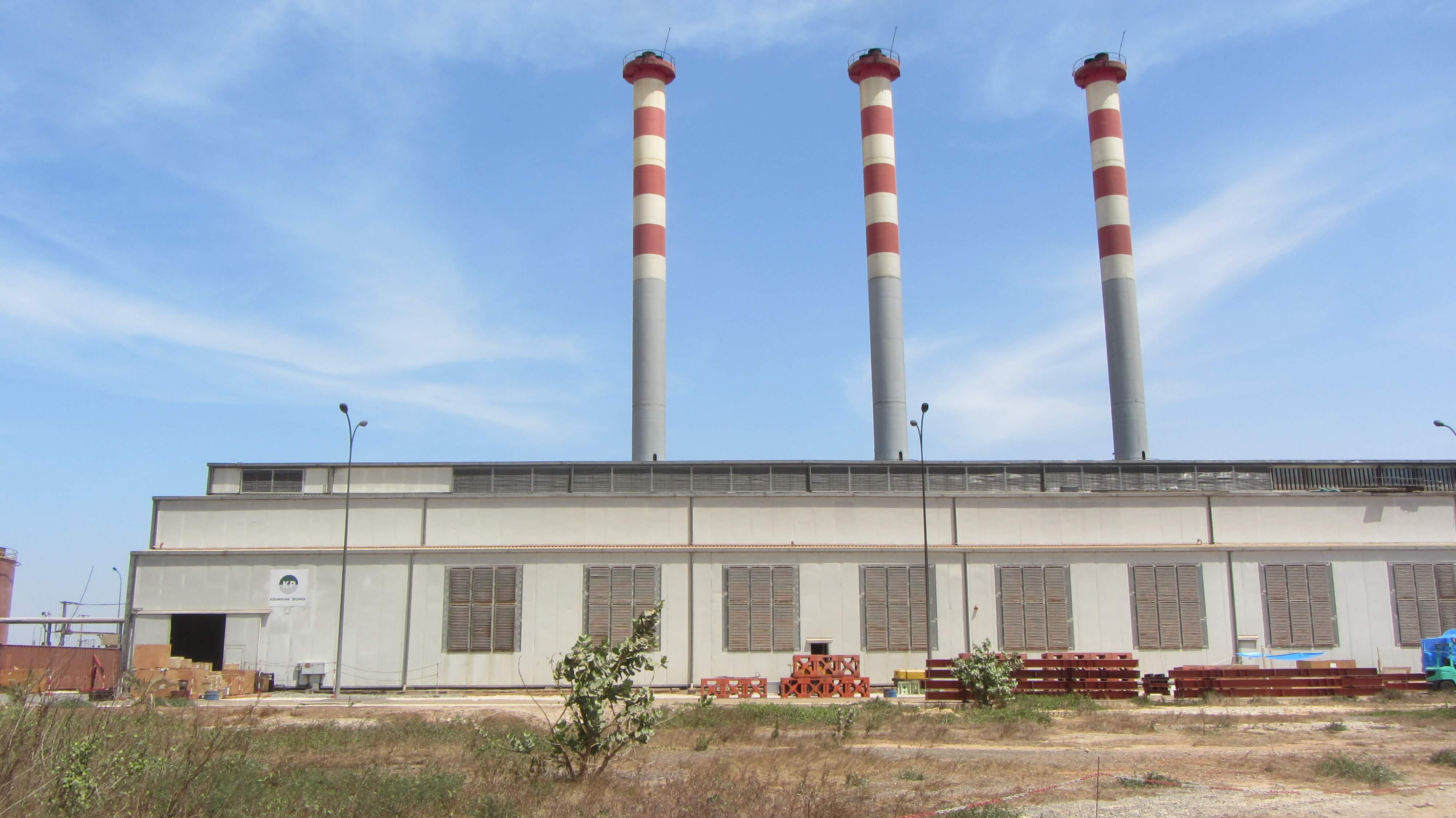 Power plant in Rufisque Senegal