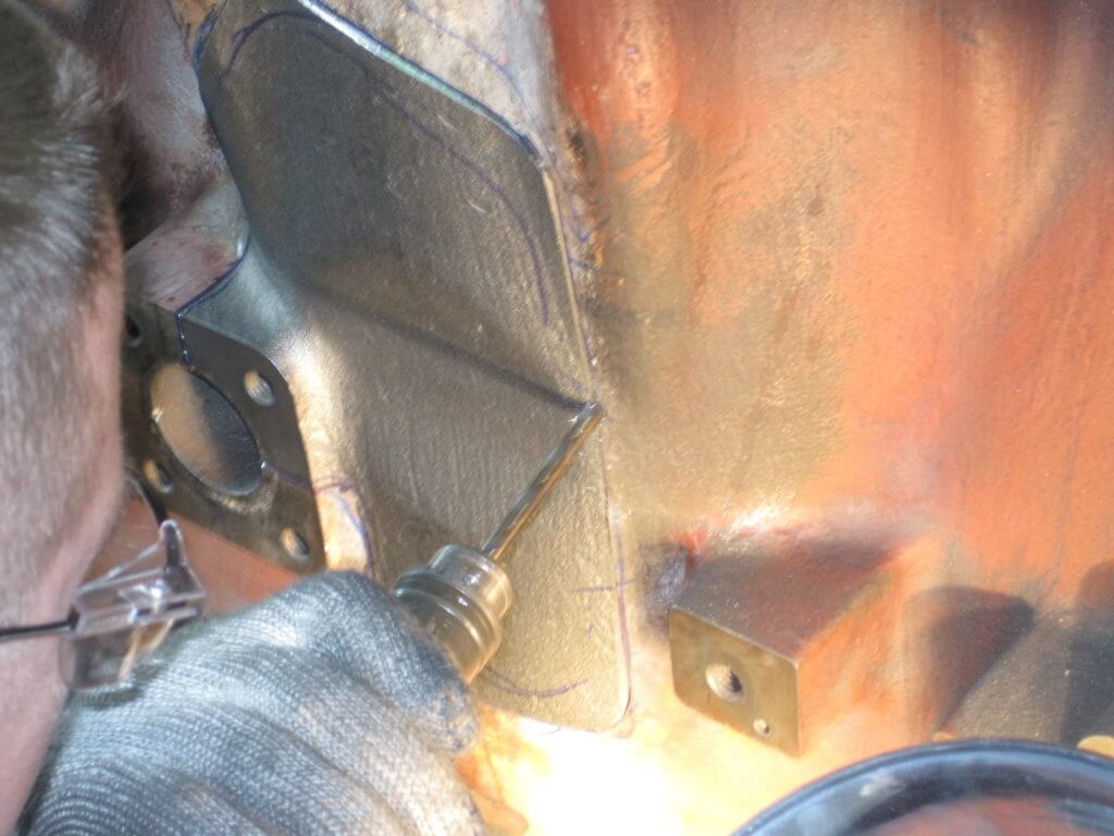 Cast Iron Repair/Engine Block Repair - Drilling holes for the metal stitches