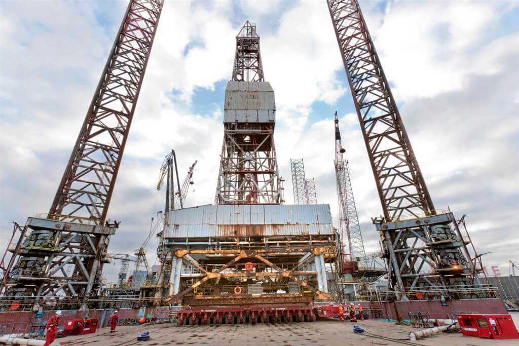 Energy Exerter in Drydock in Holland