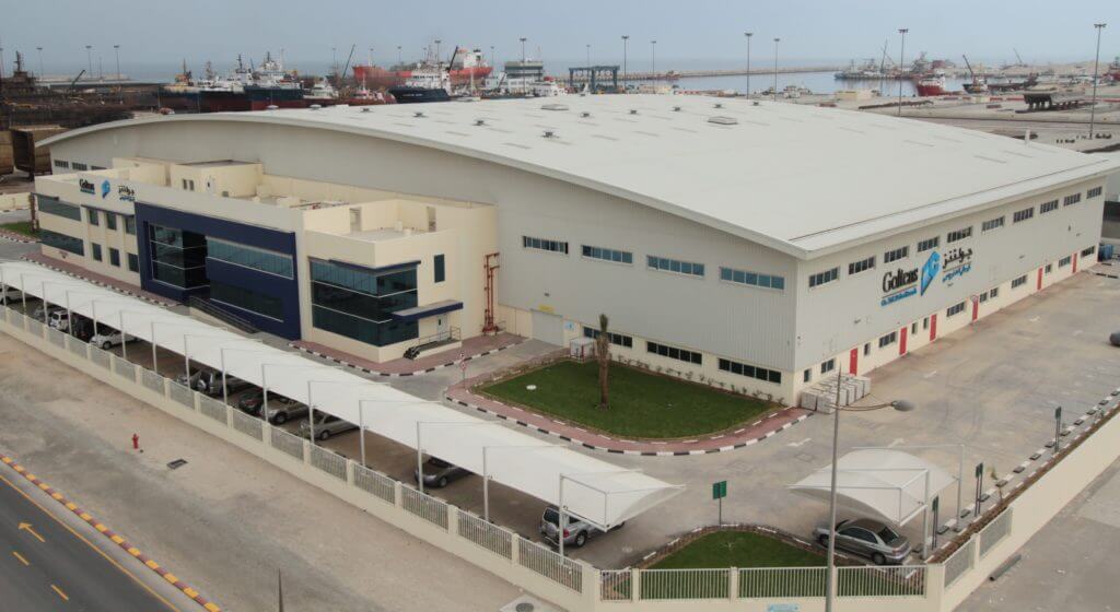 Goltens Dubai new facility inside of Dubai Maritime City