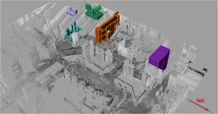 Proposed location for additional components of the STDN Balpure system on the 3rd deck level