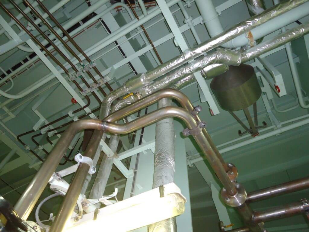 Goltens - FW Cooling Water system Pipes Bent and formed