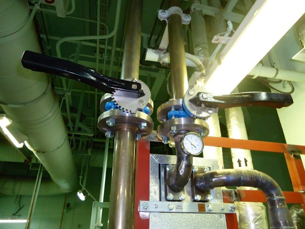 LSGO Cooler valves installed by Goltens