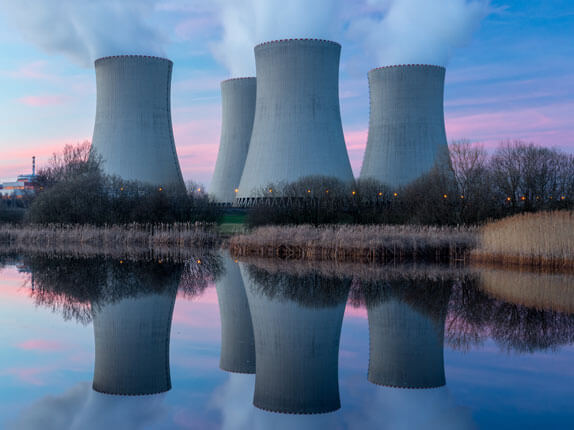 nuclear power plant backup generators